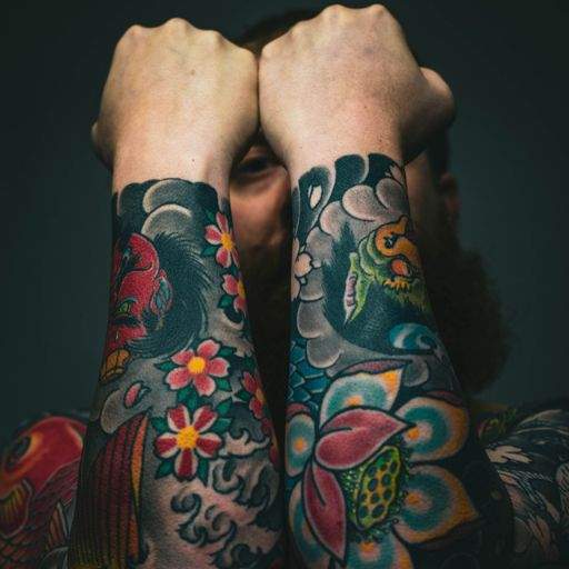 lugares del cuerpo mas tatuados los brazos